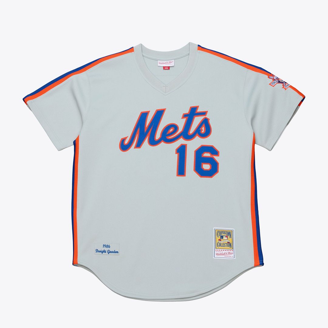 Dwight Gooden New York Mets 1986 Authentic Jersey - White