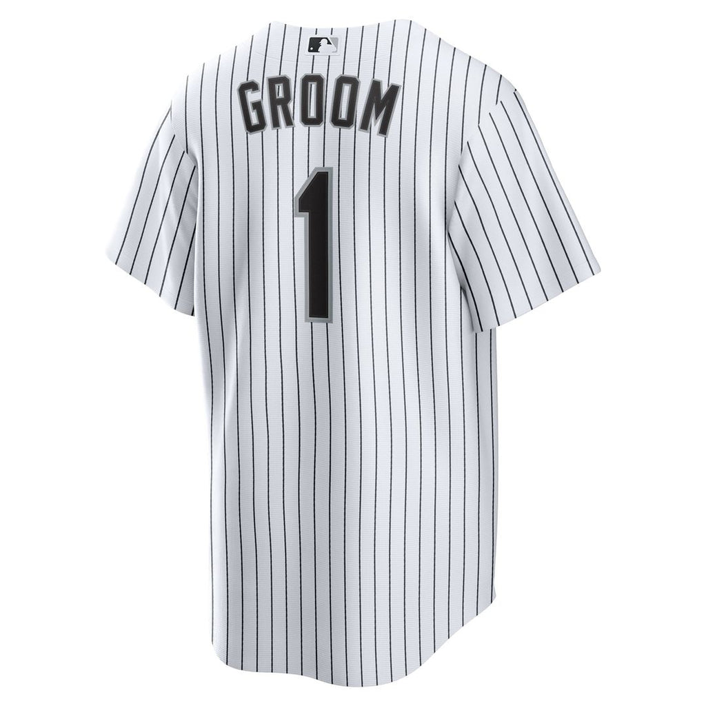 Chicago White Sox #1 Groom Home Replica Jersey - White