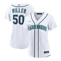 Bryce Miller Seattle Mariners Women's Home Replica Jersey - White
