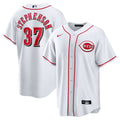 Tyler Stephenson Cincinnati Reds Home Replica Jersey - White