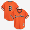 Cal Ripken Jr. Baltimore Orioles Authentic Batting Practice Jersey - Orange