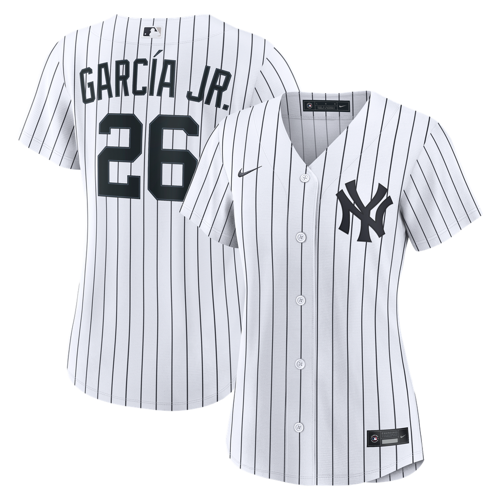 Luis García Jr. New York Yankees Women's Home Replica Jersey - White