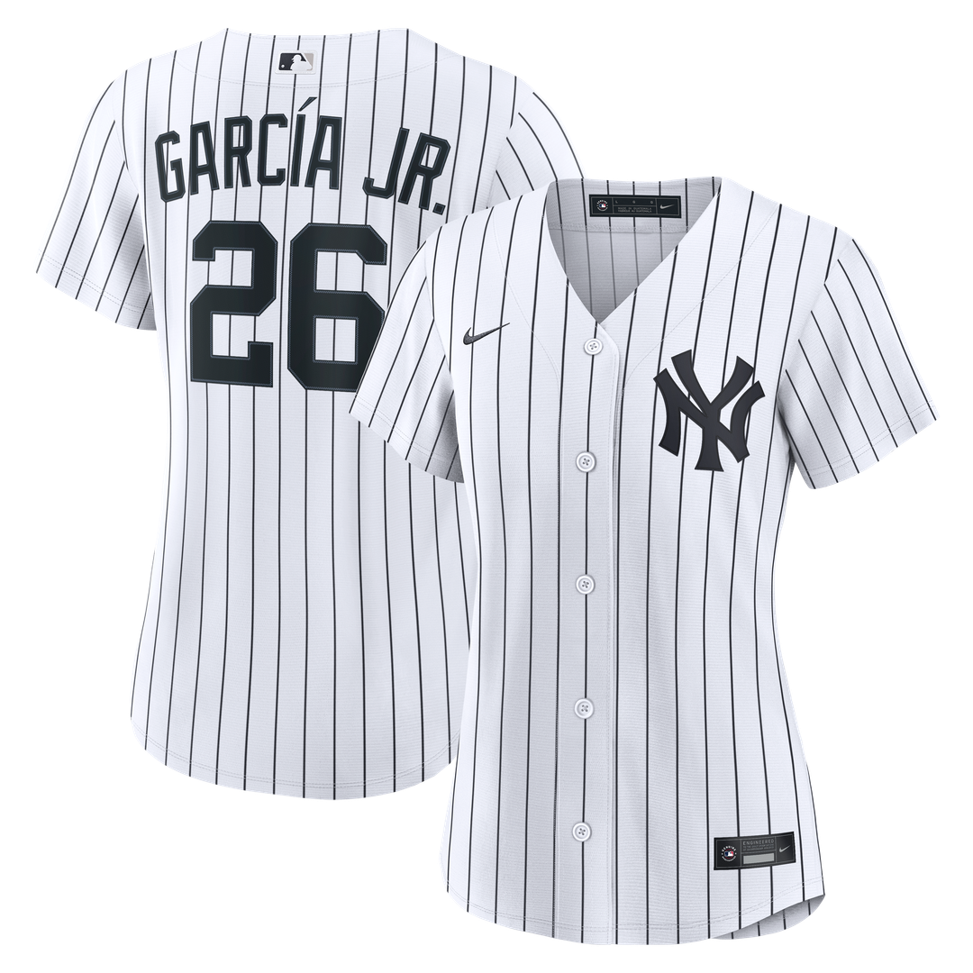 Luis García Jr. New York Yankees Women's Home Replica Jersey - White