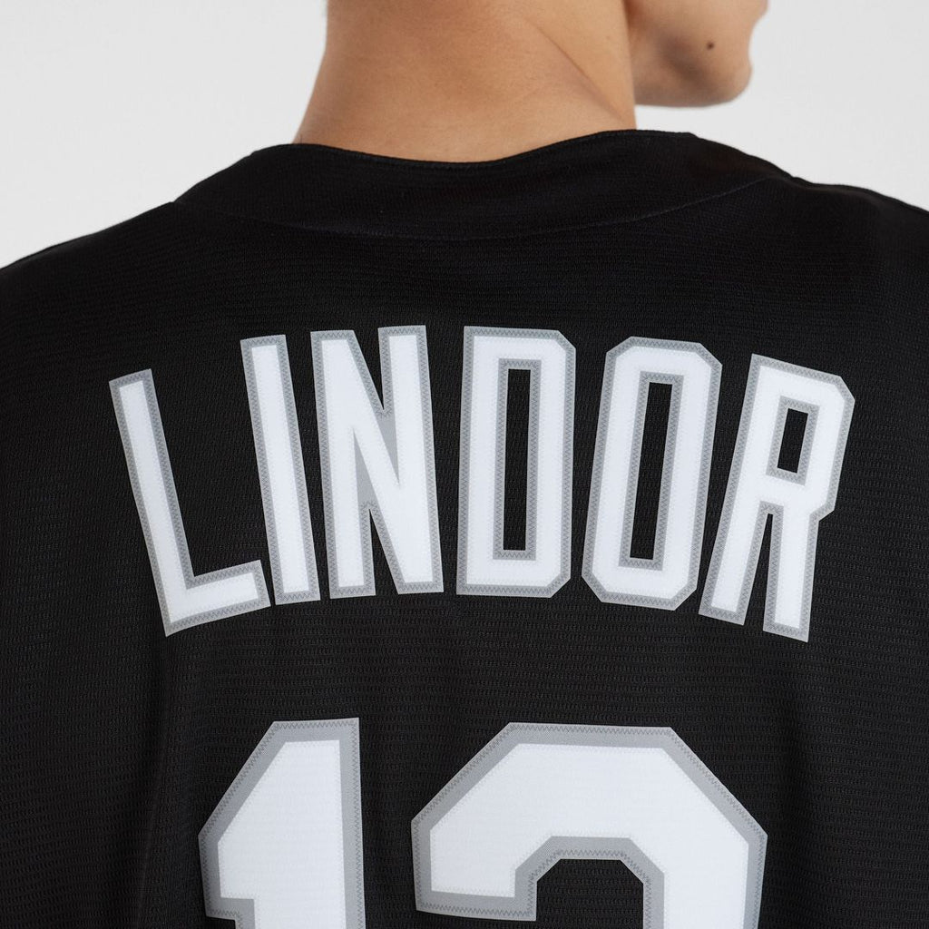 Francisco Lindor New York Mets Replica Player Jersey - Black