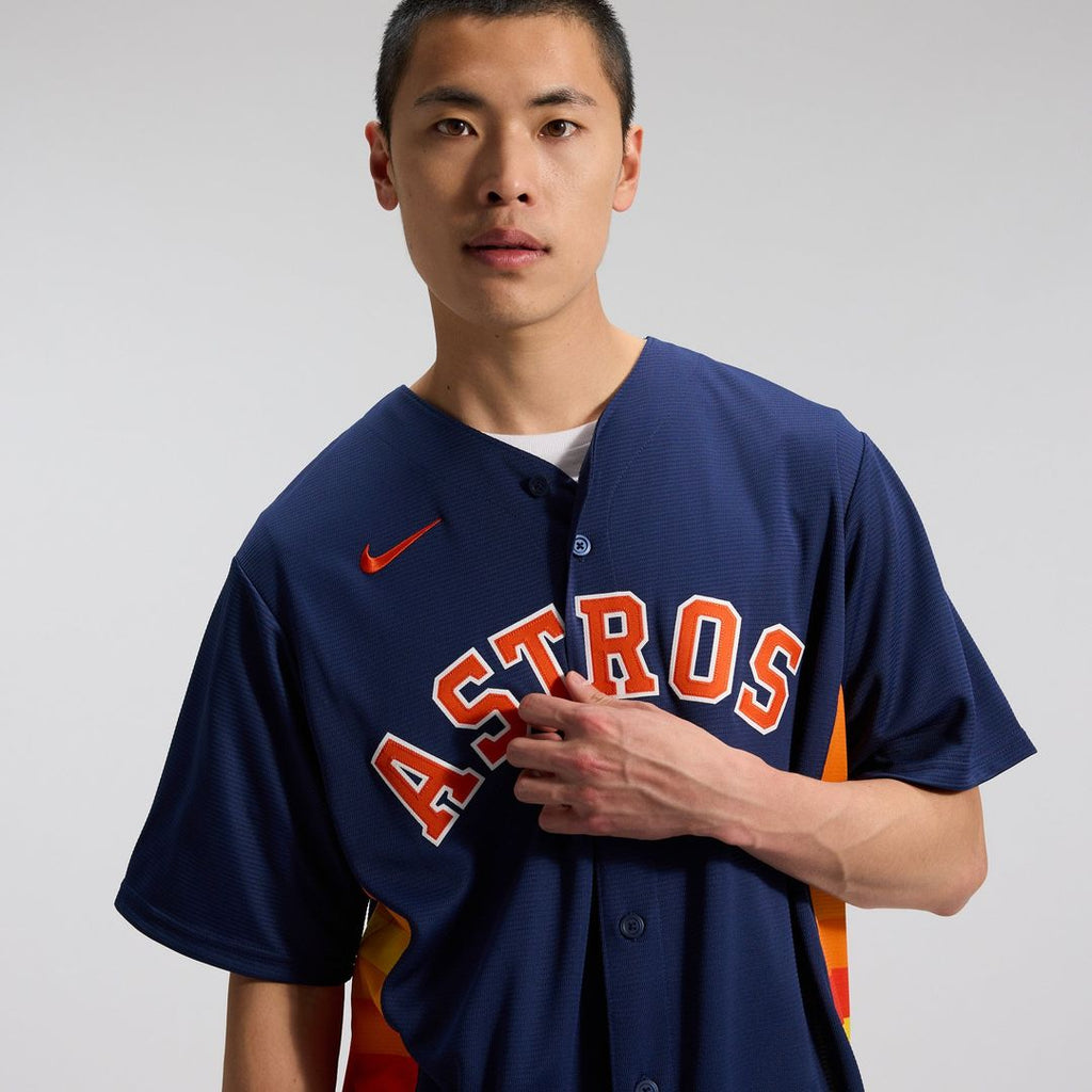 Jose Altuve Houston Astros Alternate 2 Replica Jersey - Navy