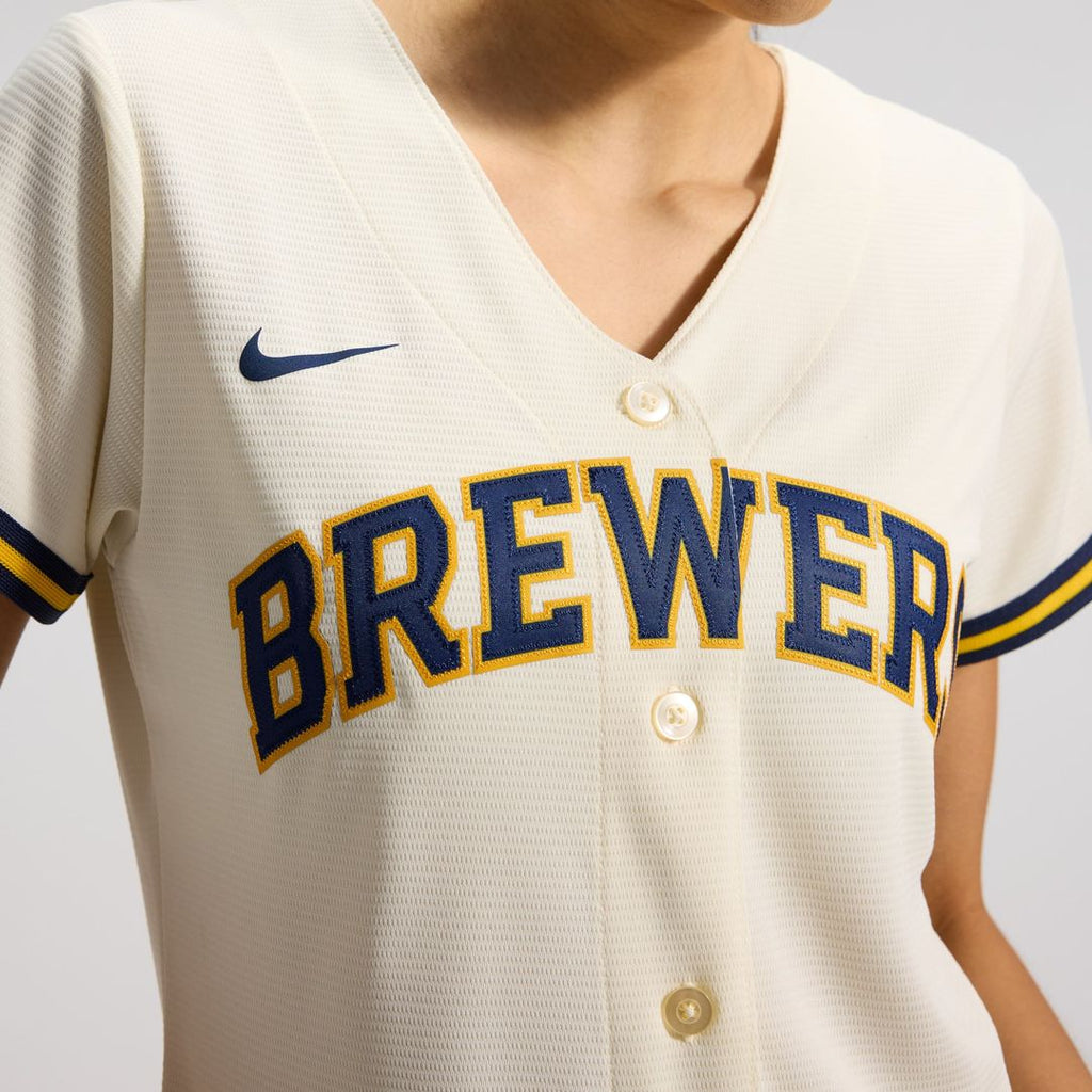 Sal Frelick Milwaukee Brewers Women's Home Replica Jersey - Cream