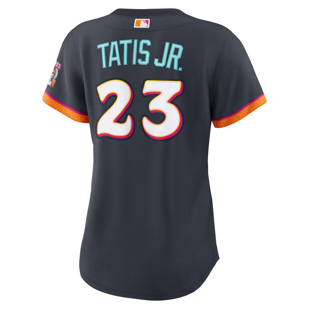 Fernando Tatis Jr. San Diego Padres Women's 2026 City Connect Stadium Jersey - Obsidian