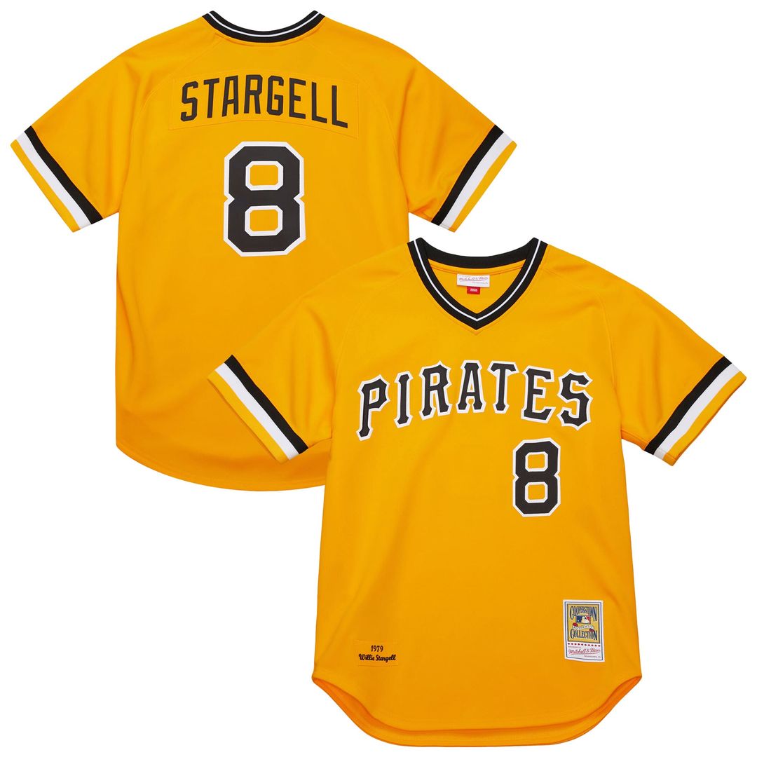 Willie Stargell Pittsburgh Pirates Cooperstown Collection 1979 Authentic Jersey - White