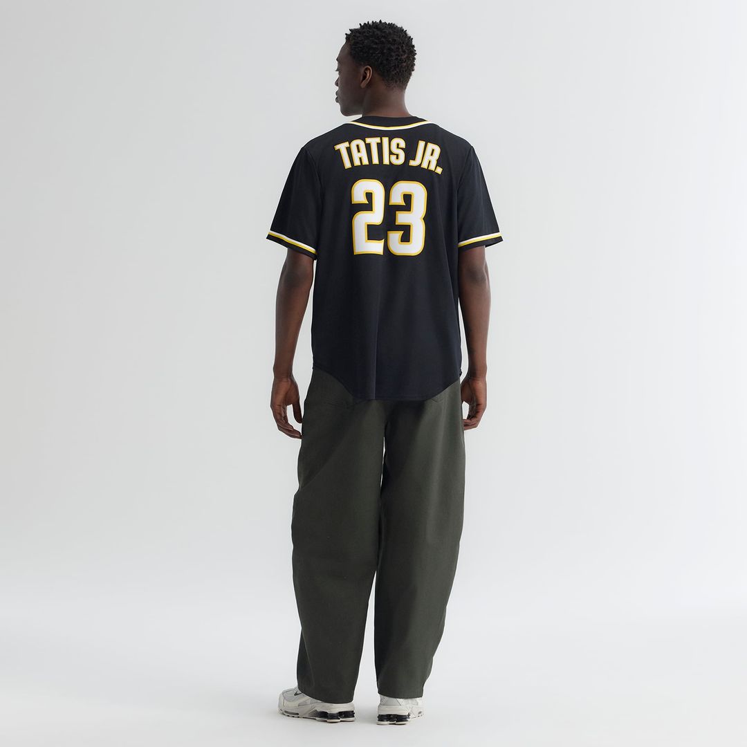 Fernando Tatis Jr. San Diego Padres Fashion Replica Black Out Jersey