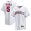 Albert Pujols Los Angeles Angels Home Retired Player Replica Jersey - White