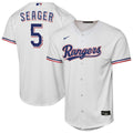 Corey Seager Texas Rangers Youth Home Replica Player Jersey - White