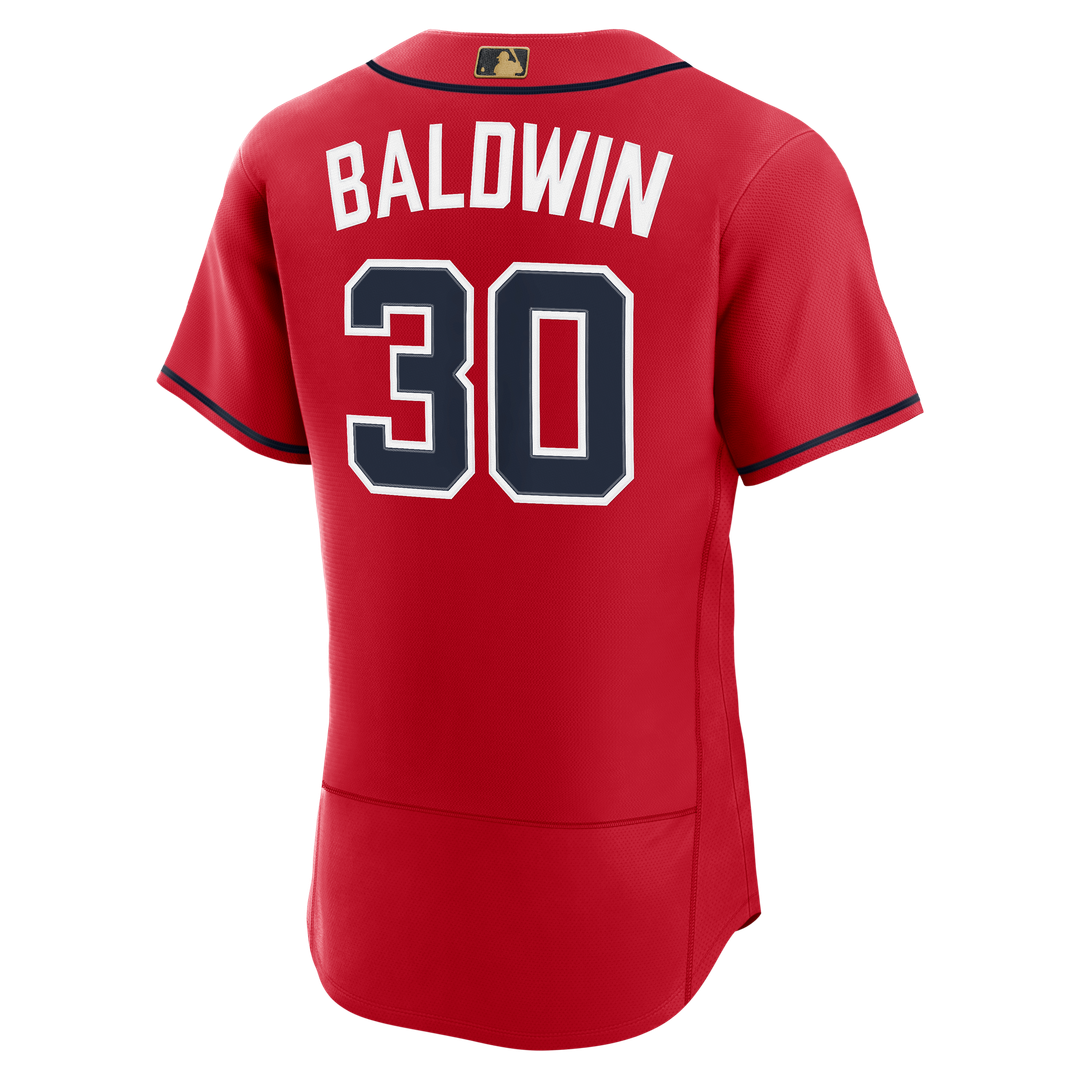 Drake Baldwin Atlanta Braves MLB Awards Authentic Jersey - White