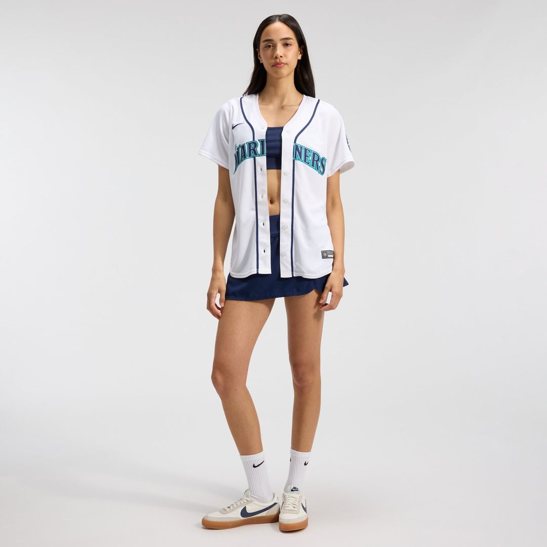 Cal Raleigh Seattle Mariners Women's Home Limited Player Jersey - White