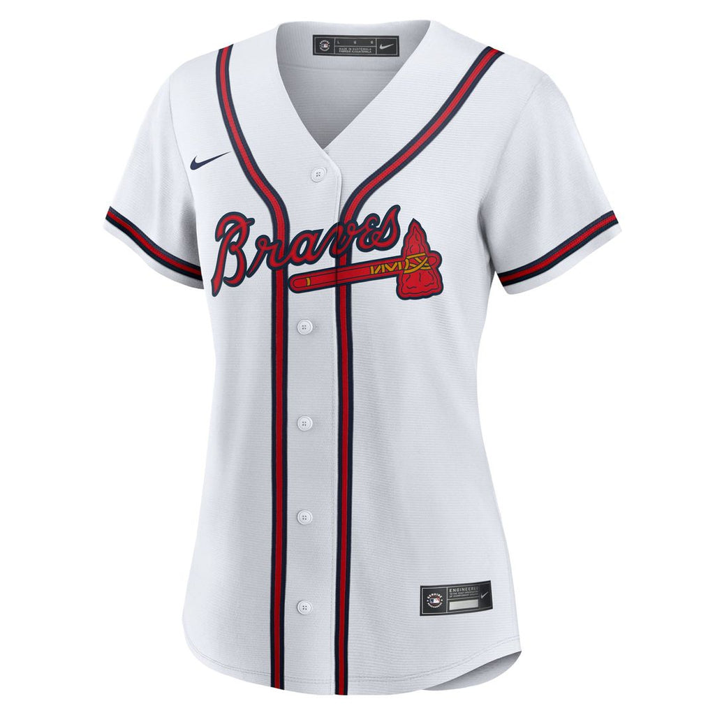 Reynaldo Lopez Atlanta Braves Women's Home Replica Jersey - White
