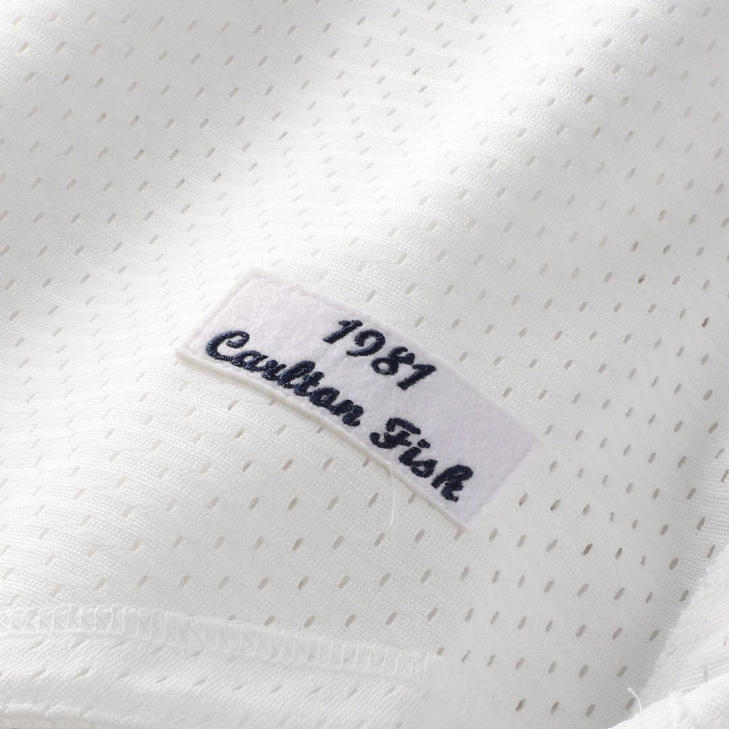 Carlton Fisk Chicago White Sox Authentic Batting Practice Jersey - White