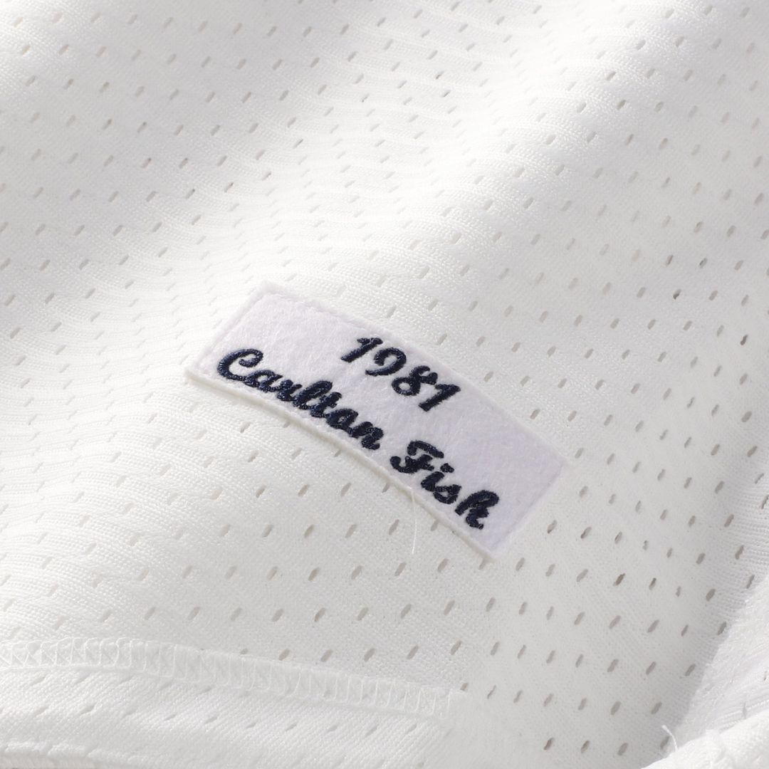 Carlton Fisk Chicago White Sox Authentic Batting Practice Jersey - White
