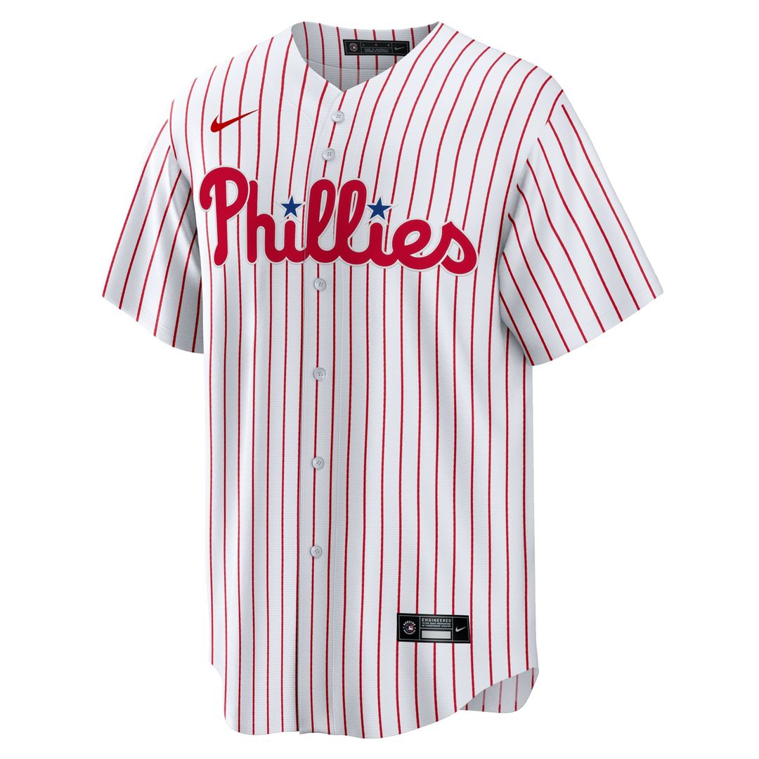 Philadelphia Phillies #1 Groom Home Replica Jersey - White