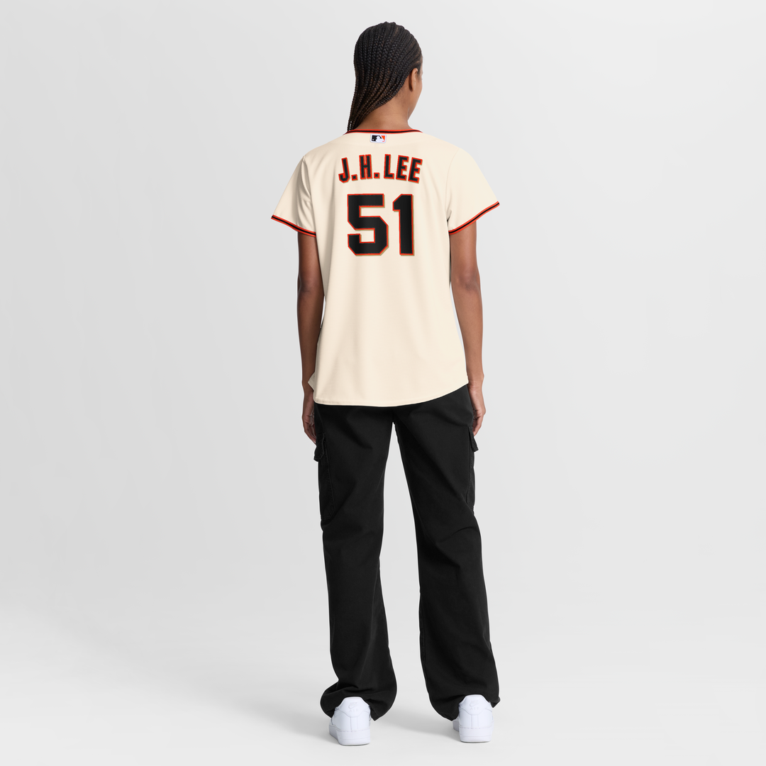Jung Hoo Lee San Francisco Giants Women's Home Replica Jersey - Cream