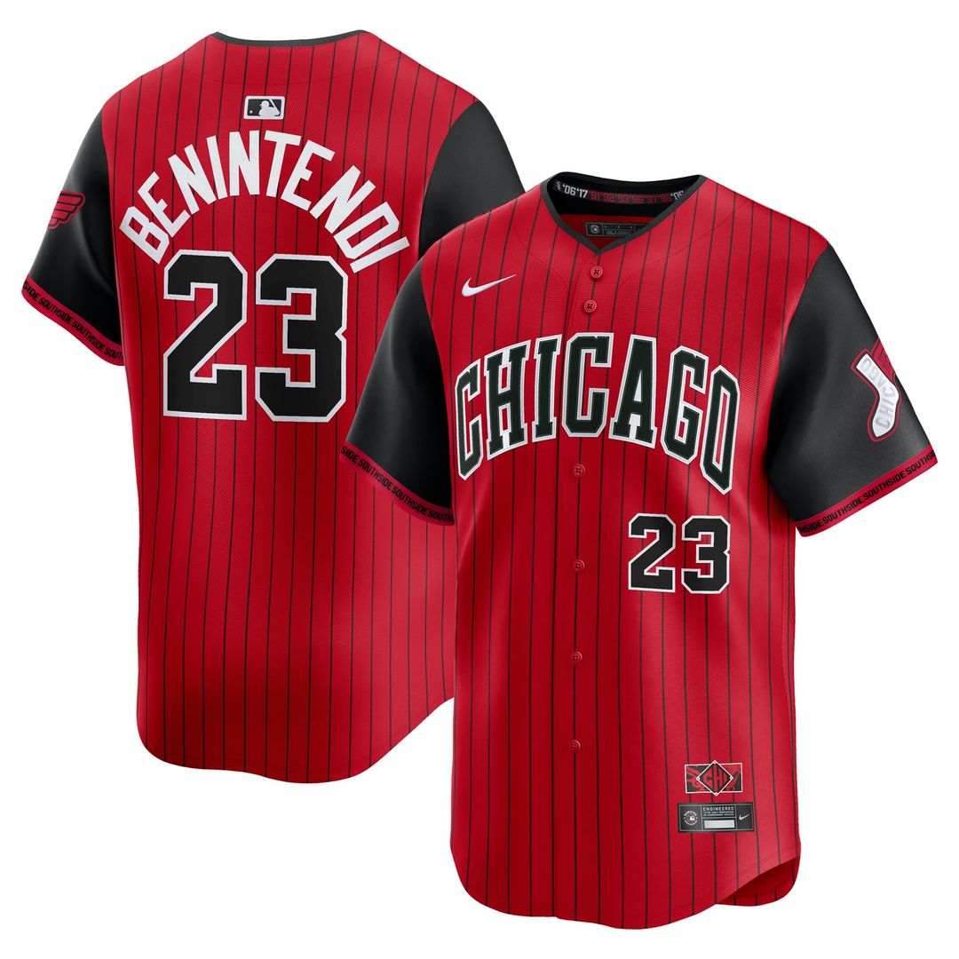 Andrew Benintendi Chicago White Sox 2025 City Connect Limited Player Jersey - Red/Black