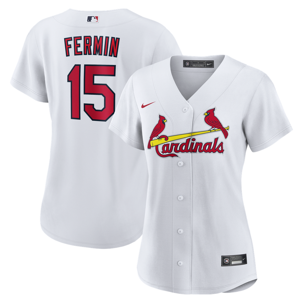 José Fermín St. Louis Cardinals Women's Home Replica Jersey - White