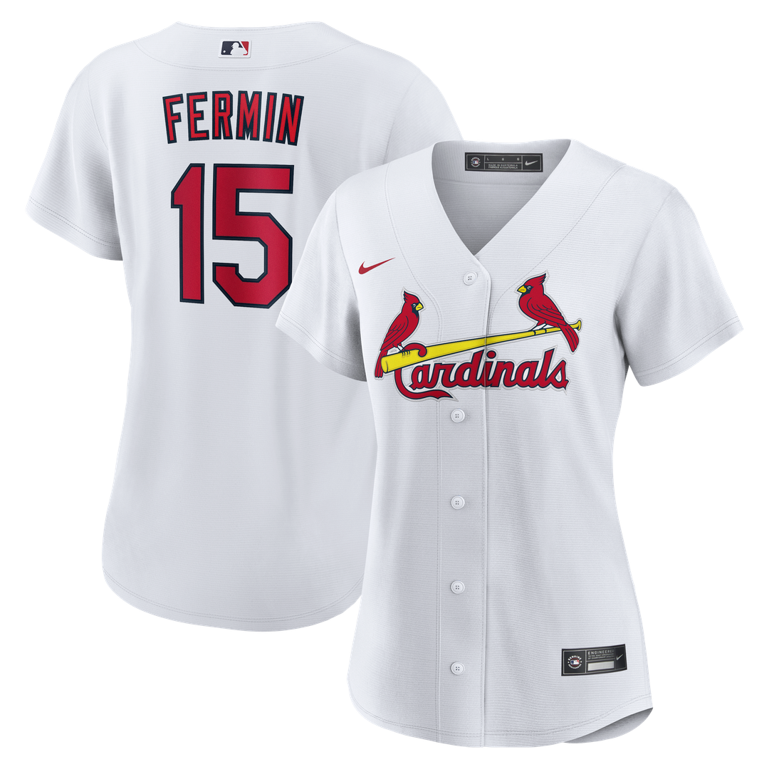 José Fermín St. Louis Cardinals Women's Home Replica Jersey - White
