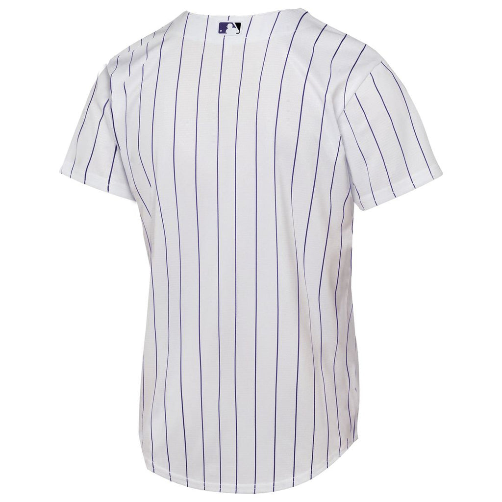 Colorado Rockies Youth Home Replica Jersey - White