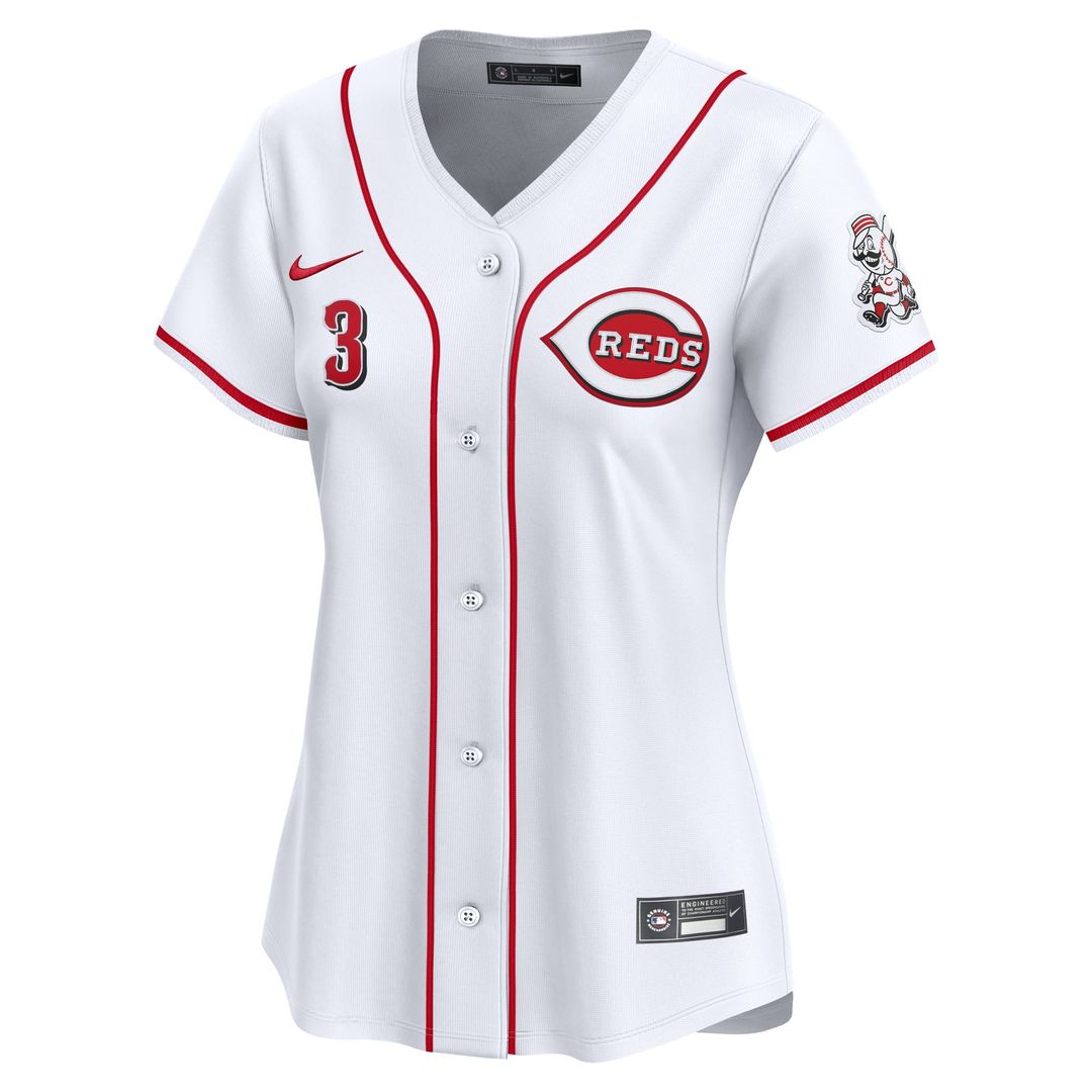 Ke'Bryan Hayes Cincinnati Reds Women's Home Limited Player Jersey - White