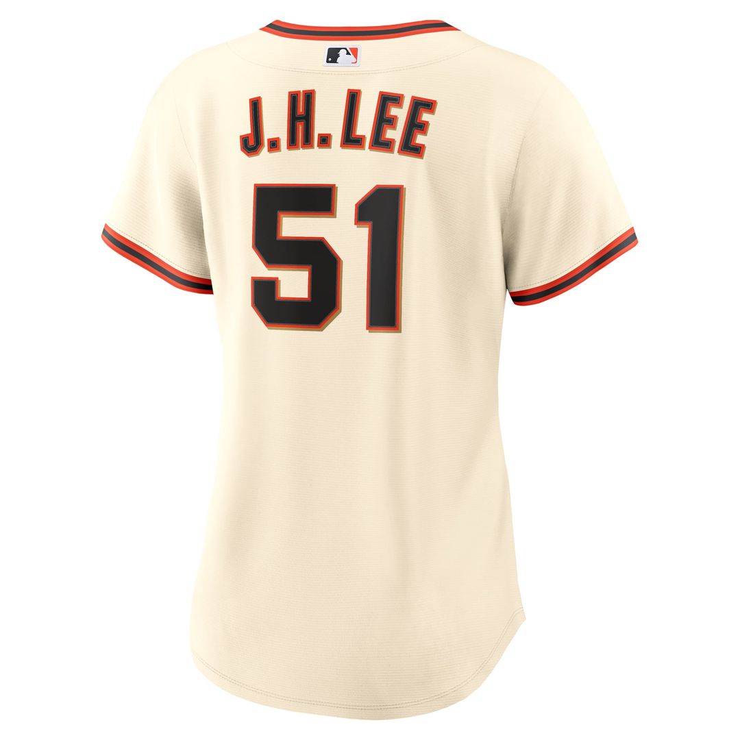 Jung Hoo Lee San Francisco Giants Women's Home Replica Jersey - Cream