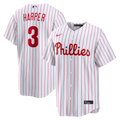 Bryce Harper Philadelphia Phillies Home Replica Jersey - White
