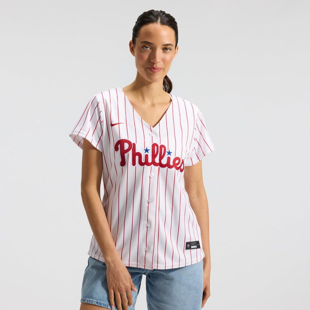 Philadelphia Phillies Women's Home Replica Team Jersey - White