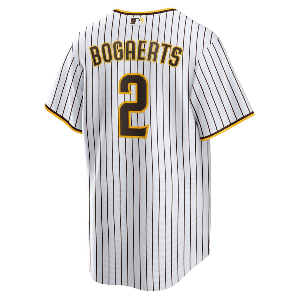 Xander Bogaerts San Diego Padres Home Official Replica Player Jersey - White/Brown