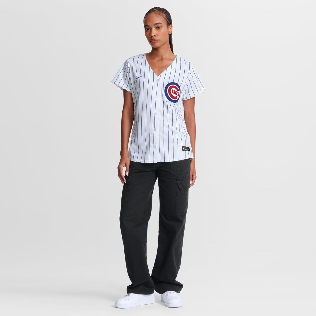 Clay Holmes Chicago Cubs Women's Home Replica Jersey - White