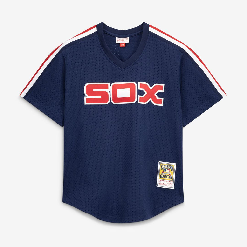 Carlton Fisk Chicago White Sox Authentic Batting Practice Jersey - White