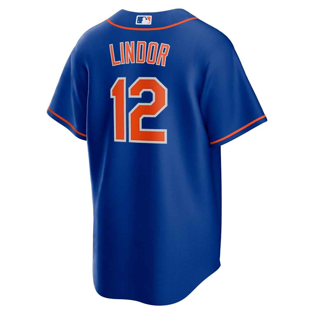 Francisco Lindor New York Mets Alternate Replica Player Jersey - Royal
