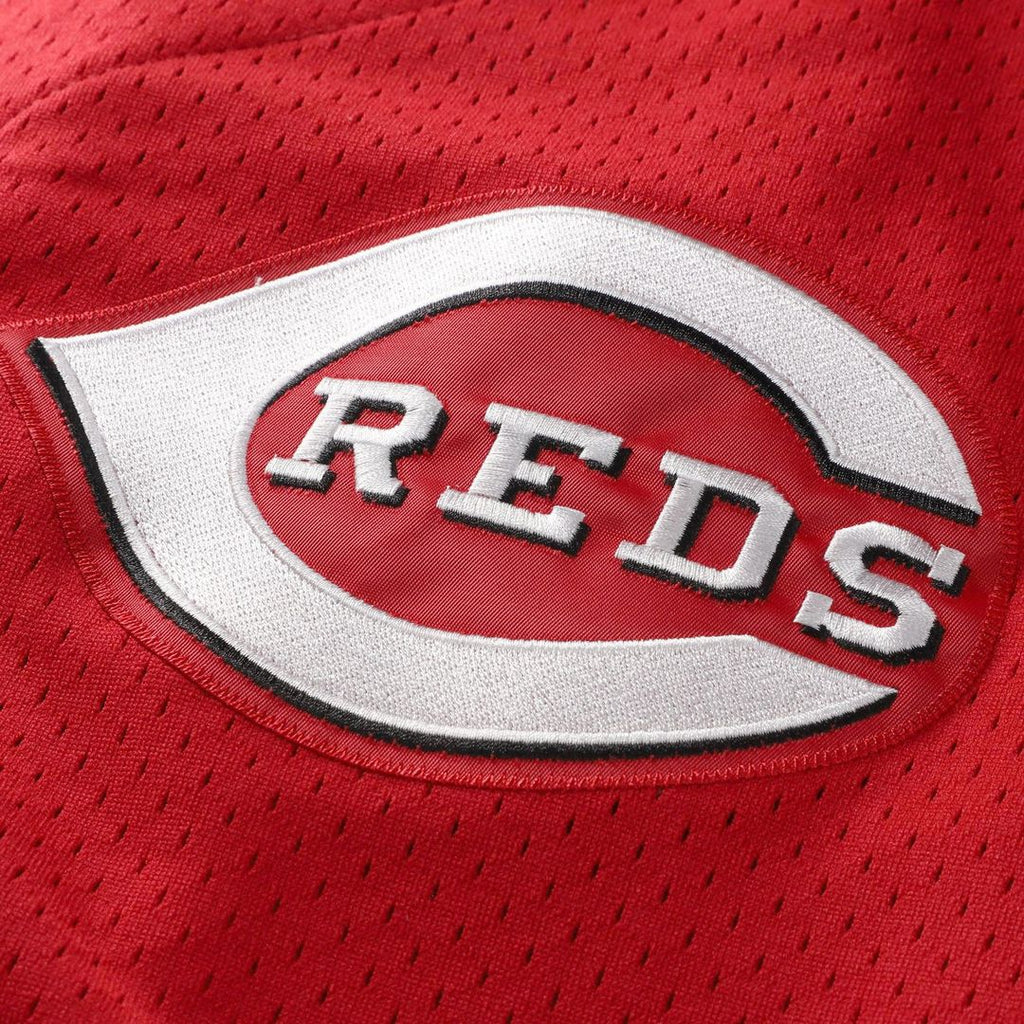 Barry Larkin Cincinnati Reds Throwback Cooperstown Mesh Batting Practice Jersey - Red