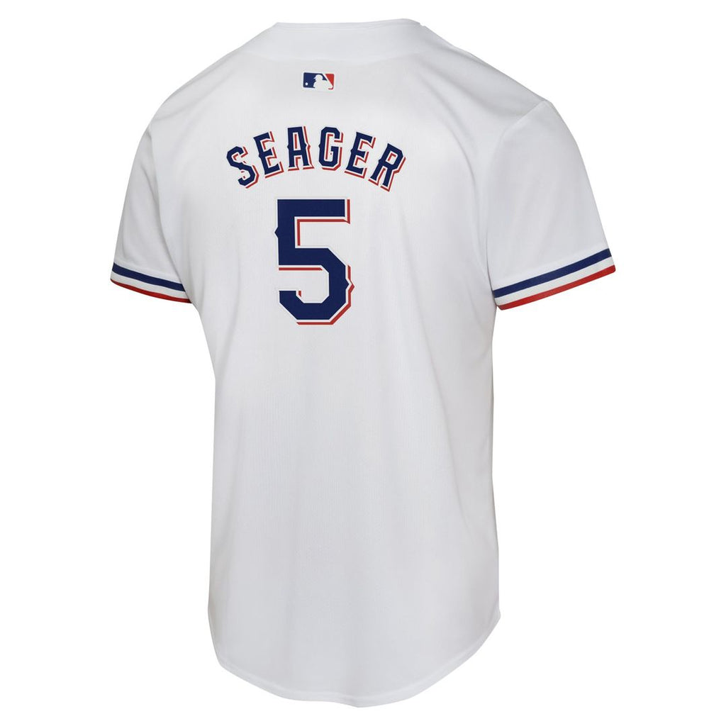 Corey Seager Texas Rangers Youth Home Game Player Jersey - White