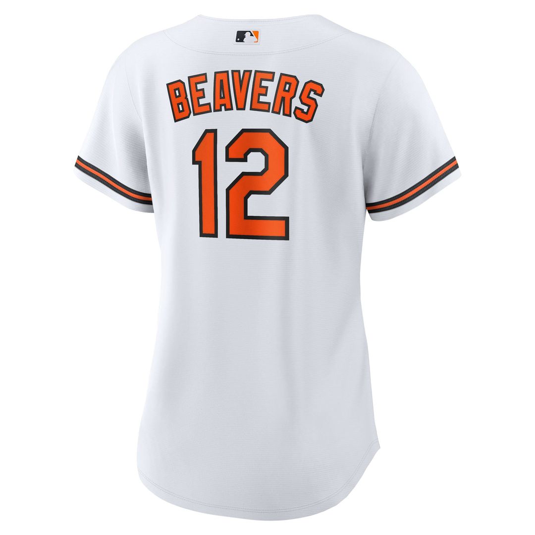 Dylan Beavers Baltimore Orioles Women's Home Replica Jersey - White