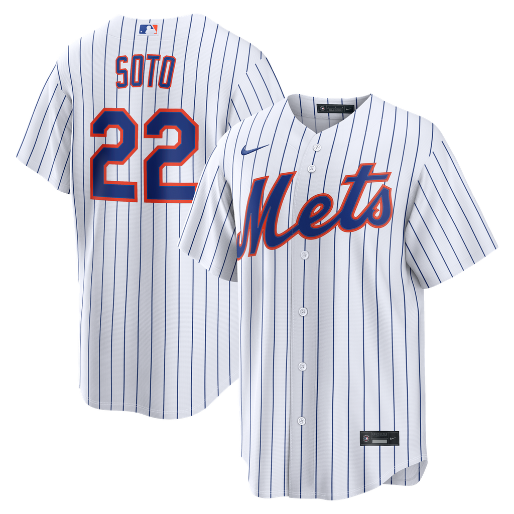 Juan Soto New York Mets Home Replica Jersey - White