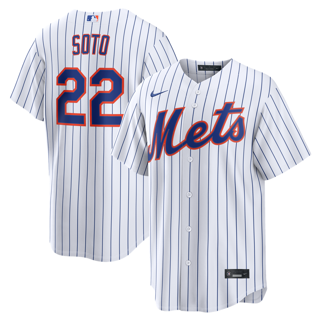Juan Soto New York Mets Home Replica Jersey - White