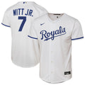 Bobby Witt Jr. Kansas City Royals Youth Home Replica Player Jersey - White