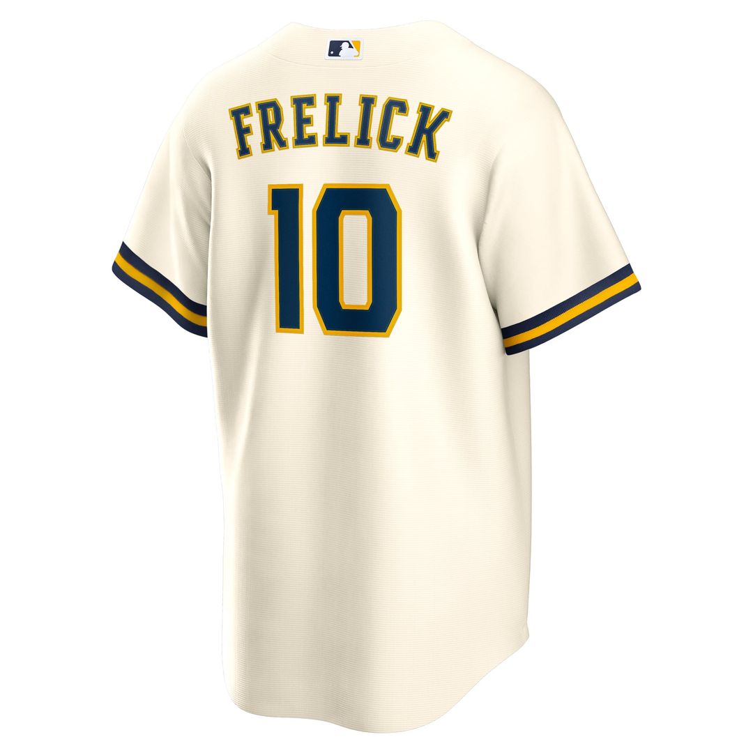 Sal Frelick Milwaukee Brewers Home Replica Player Jersey - Cream