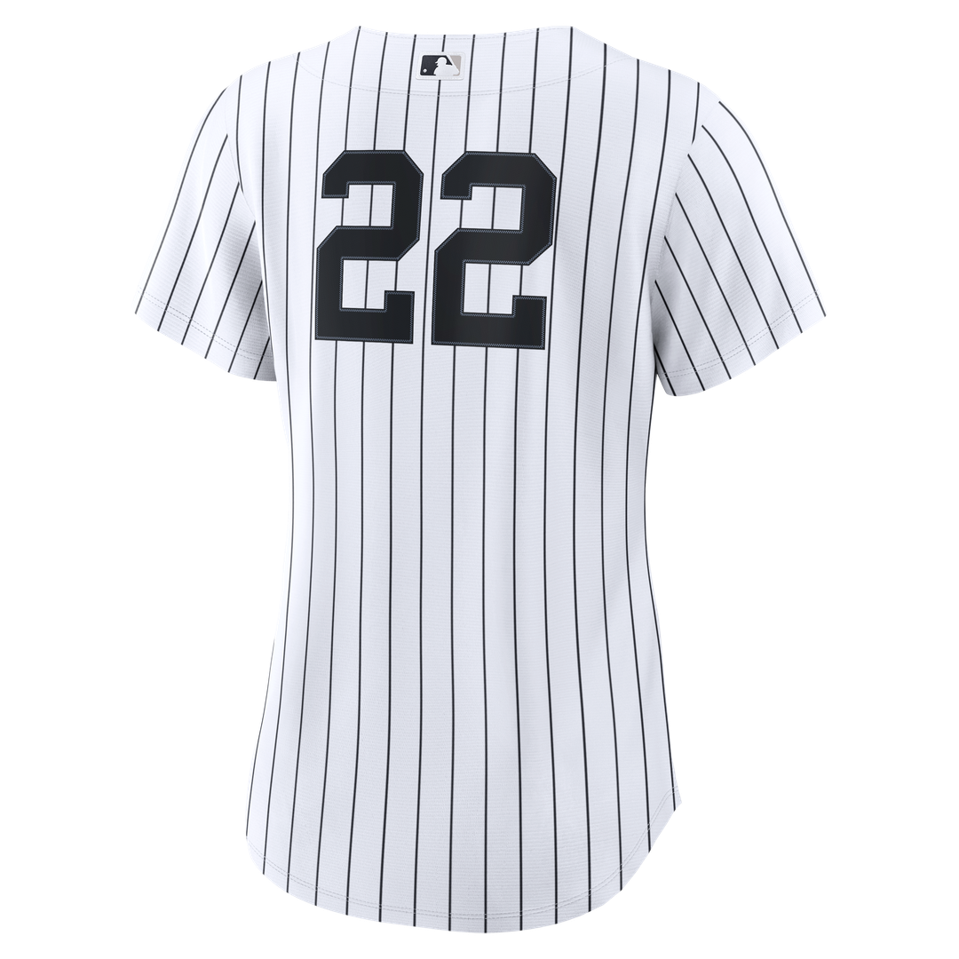 Ben Rice New York Yankees Women's Home Replica Jersey - White