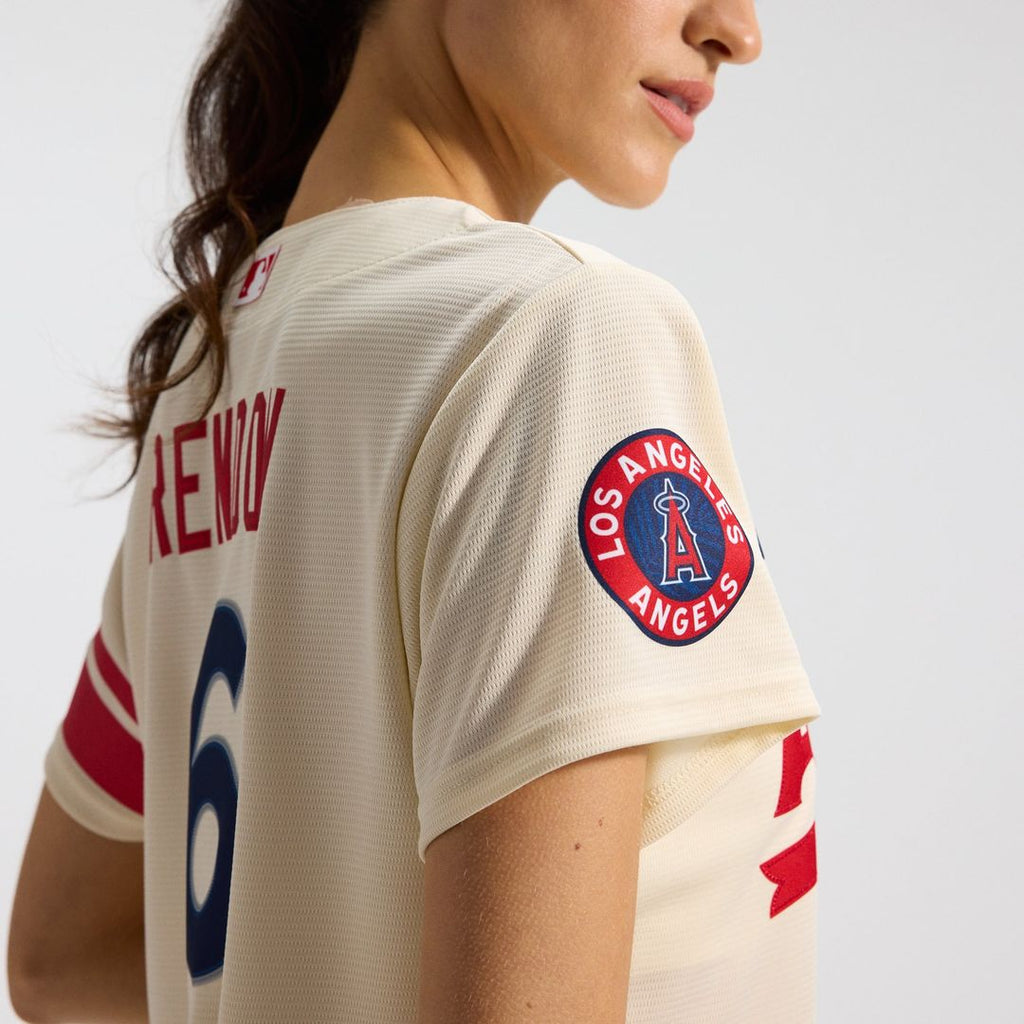 Anthony Rendon Los Angeles Angels Women's City Connect Replica Player Jersey - Cream