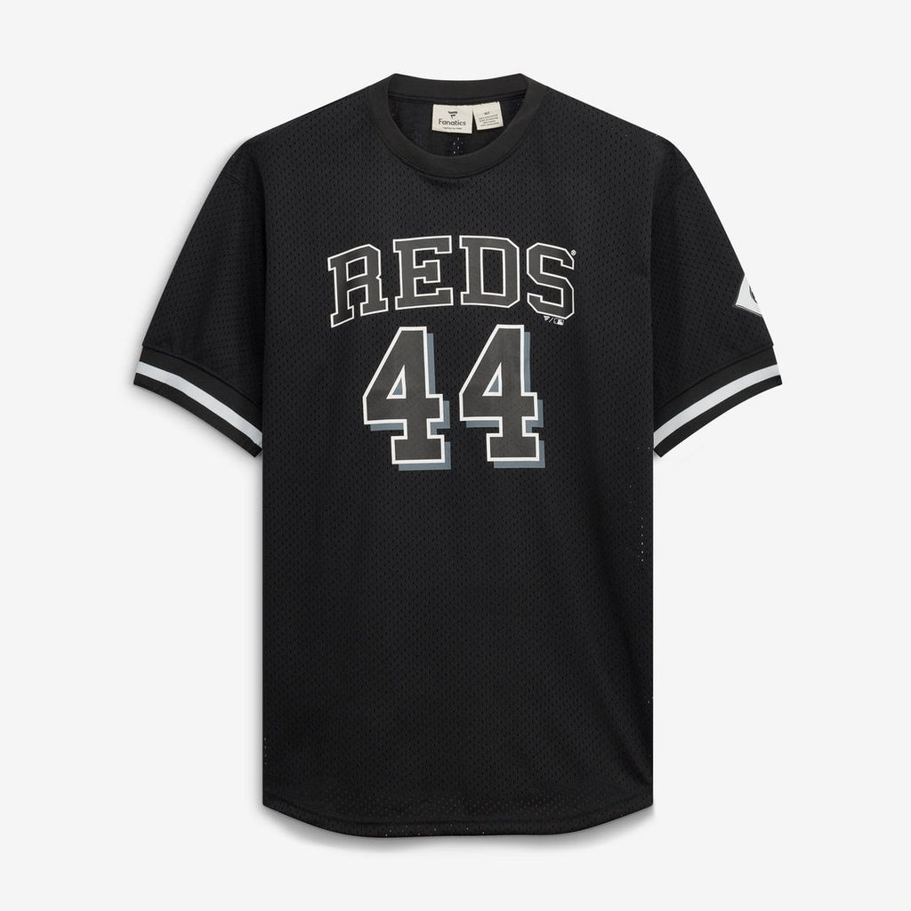 Elly De La Cruz Cincinnati Reds Fanatics Big & Tall Heavyweight Mesh Jersey - Black/White