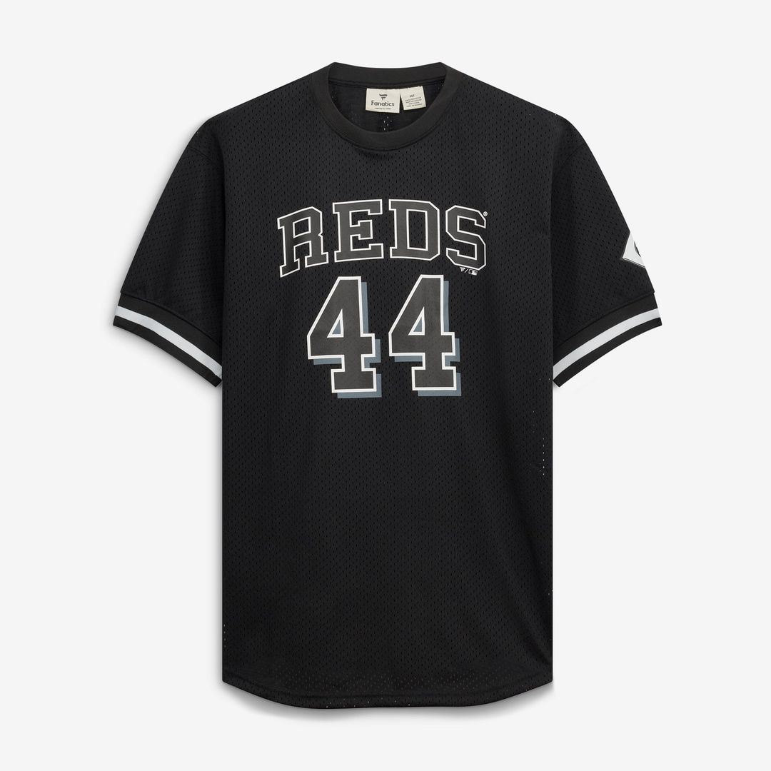 Elly De La Cruz Cincinnati Reds Fanatics Big & Tall Heavyweight Mesh Jersey - Black/White