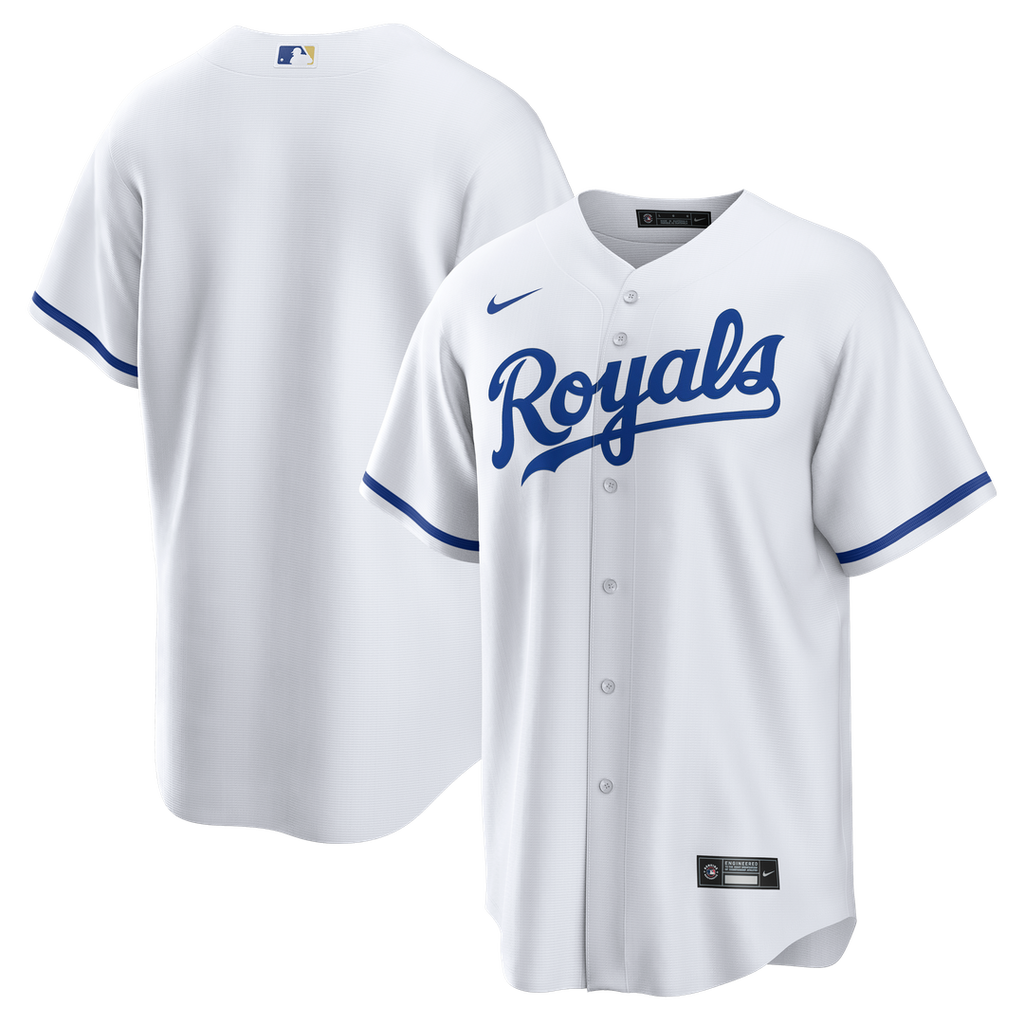 Kansas City Royals Home Big & Tall Replica Jersey - White