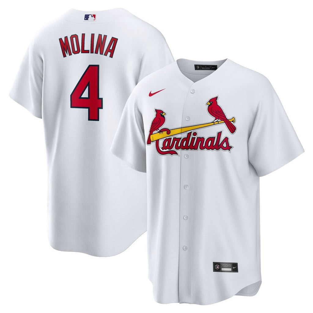 Yadier Molina St. Louis Cardinals Home Replica Retired Player Jersey - White