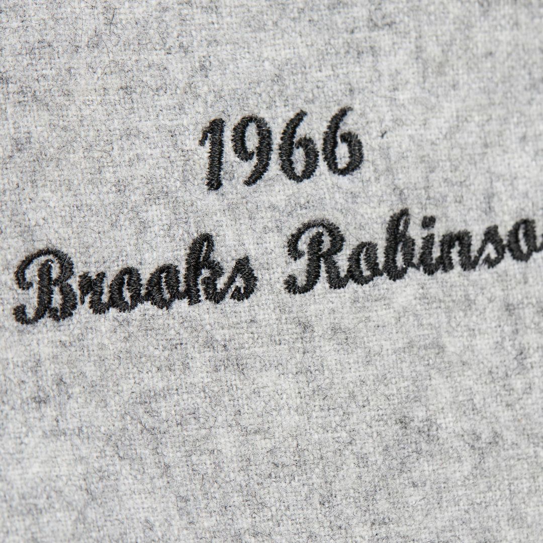 Brooks Robinson Baltimore Orioles Cooperstown Collection 1966 Authentic Jersey - Gray