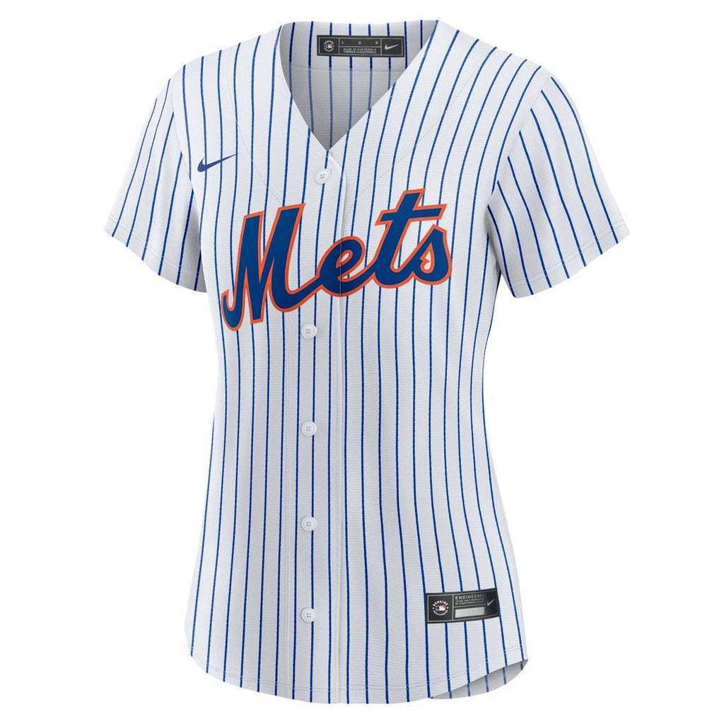 Francisco Lindor New York Mets Women's Home Replica Player Jersey - White