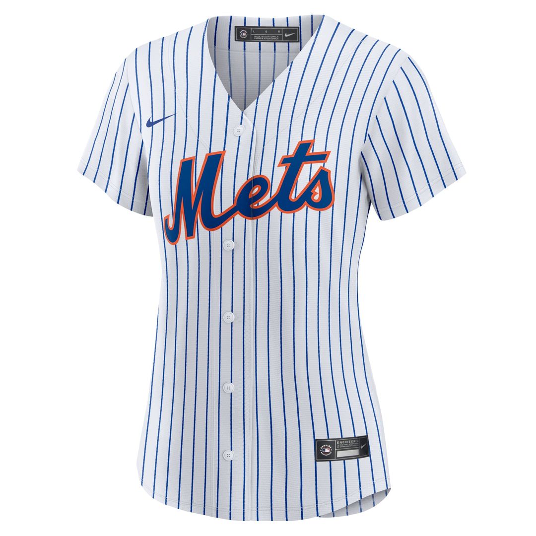 Francisco Lindor New York Mets Women's Home Replica Player Jersey - White